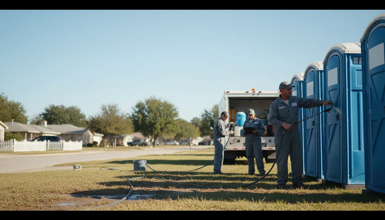 Long-Term Portable Toilet Rental in Luling, TX near me